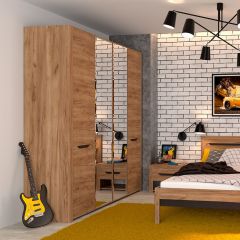 АФИНА А11а Шкаф для одежды (крафт) в Карталах - kartaly.mebel24.online | фото 2