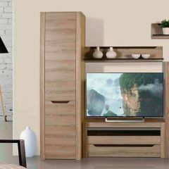 АФИНА А12 Шкаф для одежды и белья Ясень Таормина в Карталах - kartaly.mebel24.online | фото 3
