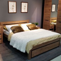 АФИНА А3 Кровать 1600 (крафт) в Карталах - kartaly.mebel24.online | фото 4