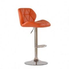 Барный стул Barneo N-85 Diamond оранжевый в Карталах - kartaly.mebel24.online | фото