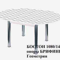 БОСТОН Стол круглый раздвижной 1080/1420 опоры Брифинг в Карталах - kartaly.mebel24.online | фото