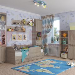 Детская Карина композиция 5 (Гикори Джексон светлый) в Карталах - kartaly.mebel24.online | фото