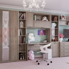 Детская Карина композиция 8 (Гикори Джексон светлый) в Карталах - kartaly.mebel24.online | фото