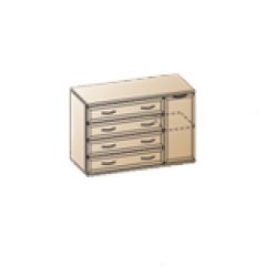 Детская Карина композиция 8 (Гикори Джексон светлый) в Карталах - kartaly.mebel24.online | фото 9