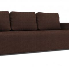 Диван Алиса 4 Shaggy CHOCOLATE - Teos Dark Brown в Карталах - kartaly.mebel24.online | фото
