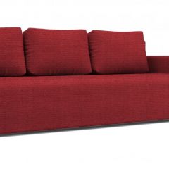 Диван Алиса 4 Shaggy RED - Teos Black в Карталах - kartaly.mebel24.online | фото