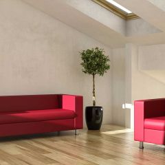 Диван четырехместный Алекто ткань рогожка ERA в Карталах - kartaly.mebel24.online | фото 6