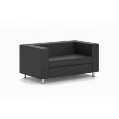 Диван двухместный Алекто Consul натуральная кожа в Карталах - kartaly.mebel24.online | фото 2