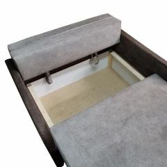 Диван Канзас 1.20 подушки с рисунком (Канасик) в Карталах - kartaly.mebel24.online | фото 3