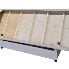 Диван-кровать Комфорт без подлокотников (4 подушки) BALTIC CAMEL в Карталах - kartaly.mebel24.online | фото 7