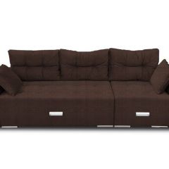 Диван Милан Shaggy Chocolate в Карталах - kartaly.mebel24.online | фото