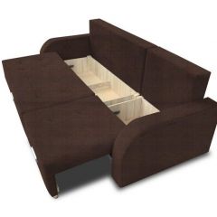 Диван Милан Shaggy Chocolate в Карталах - kartaly.mebel24.online | фото 3