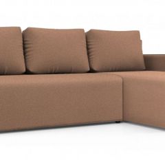 Диван угловой Алиса 3 Bahama GINGER - Teos Dark Brown в Карталах - kartaly.mebel24.online | фото