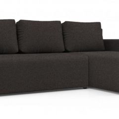 Диван угловой Алиса 3 Bahama GRAFIT - Teos Dark Brown в Карталах - kartaly.mebel24.online | фото