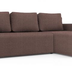 Диван угловой Алиса 3 Shaggy JAVA - TEOS BLACK в Карталах - kartaly.mebel24.online | фото