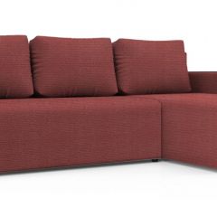 Диван угловой Алиса 3 Shaggy MAUVE - TEOS BLACK в Карталах - kartaly.mebel24.online | фото