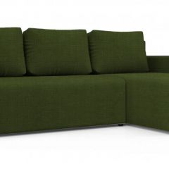 Диван угловой Алиса 3 Vital GREEN - Teos Black в Карталах - kartaly.mebel24.online | фото