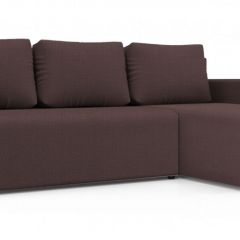 Диван угловой Алиса 3 Vital JAVA - Teos Dark Brown в Карталах - kartaly.mebel24.online | фото
