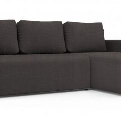 Диван угловой Алиса 3 Vital PEBBLE - Teos Dark Brown в Карталах - kartaly.mebel24.online | фото