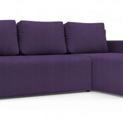 Диван угловой Алиса 3 Vital VIOLET - Teos Black в Карталах - kartaly.mebel24.online | фото