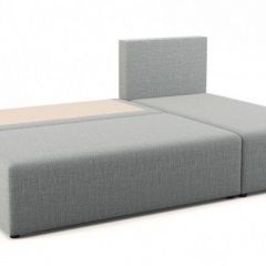 Диван угловой Алиса Bahama GREY без подлокотников в Карталах - kartaly.mebel24.online | фото 3