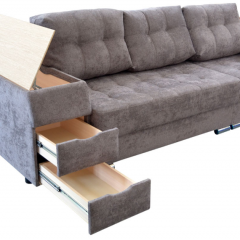 Диван Виктория 5 БД/ДУ (ПТ+Д2+Д1+П3) (3 категория) Pocket в Карталах - kartaly.mebel24.online | фото 6