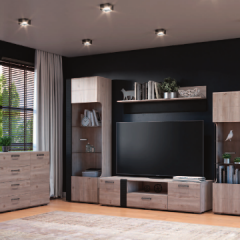 БРИЗ Гостиная (модульная) в Карталах - kartaly.mebel24.online | фото
