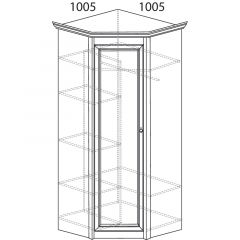 Гостиная Флоренция 4 Дуб оксфорд в Карталах - kartaly.mebel24.online | фото 6