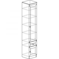 Гостиная Инна 2 Денвер темный в Карталах - kartaly.mebel24.online | фото 3