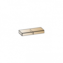 Гостиная Камелия Композиция 3 (Гикори Джексон темный) в Карталах - kartaly.mebel24.online | фото 6