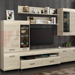 Гостиная Камелия Композиция 4 (Ясень Асахи) в Карталах - kartaly.mebel24.online | фото