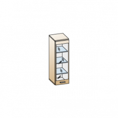 Гостиная Камелия Композиция 9 (Гикори Джексон темный) в Карталах - kartaly.mebel24.online | фото 9