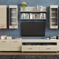 Гостиная Камелия Композиция 9 (Ясень Асахи) в Карталах - kartaly.mebel24.online | фото