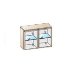 Гостиная Карина Композиция 1 (Гикори Джексон светлый) в Карталах - kartaly.mebel24.online | фото 2