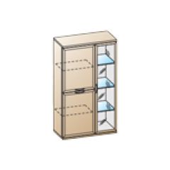 Гостиная Карина Композиция 12 (Гикори Джексон светлый) в Карталах - kartaly.mebel24.online | фото 2