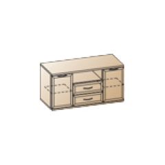 Гостиная Карина Композиция 13 (Снежный ясень) в Карталах - kartaly.mebel24.online | фото 5