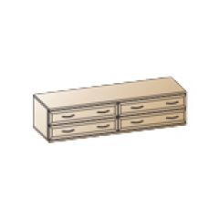Гостиная Карина Композиция 16 (Гикори Джексон светлый) в Карталах - kartaly.mebel24.online | фото 4