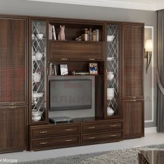Гостиная Карина Композиция 19 (Акация Молдау) в Карталах - kartaly.mebel24.online | фото 5