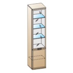 Гостиная Карина Композиция 24 (Акация Молдау) в Карталах - kartaly.mebel24.online | фото 6