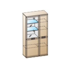 Гостиная Карина Композиция 24 (Ясень Асахи) в Карталах - kartaly.mebel24.online | фото 2