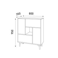 Гостиная Лабиринт (Модульная) в Карталах - kartaly.mebel24.online | фото 7