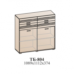 Гостиная ЛОТОС (модульная) Бодега белая в Карталах - kartaly.mebel24.online | фото 26