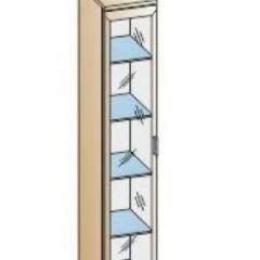 Гостиная Мелисса Композиция 1 (Гикори Джексон светлый) в Карталах - kartaly.mebel24.online | фото 5