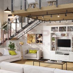 Гостиная Мелисса Композиция 4 (Снежный Ясень) в Карталах - kartaly.mebel24.online | фото