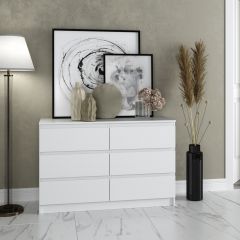 МОРИ Гостиная модульная (белый) в Карталах - kartaly.mebel24.online | фото 5