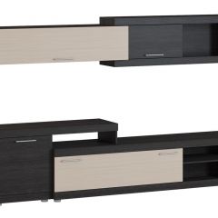 Гостиная Оскар (Венге/Дуб Молочный) в Карталах - kartaly.mebel24.online | фото 2