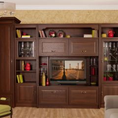 Гостиная "Флоренция" (модульная) Дуб Оксфорд в Карталах - kartaly.mebel24.online | фото