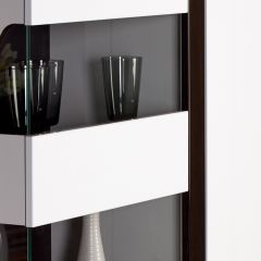 Гостиная Ронда 3 Белый глянец/венге в Карталах - kartaly.mebel24.online | фото 3