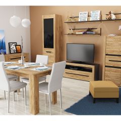 АФИНА Гостинная Крафт (модульная) в Карталах - kartaly.mebel24.online | фото