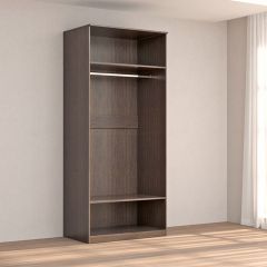 Кэт-4 Шкаф 2-х ств (2 дв зерк) (МДФ Венге) в Карталах - kartaly.mebel24.online | фото 2